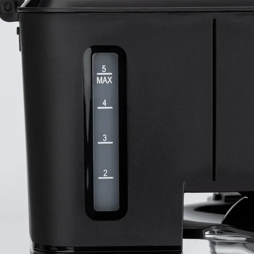 Miniatura 6 de Amazon Basics Cafetera de goteo de 5 tazas, cafetera con jarra de café de vidrio (0.8 Qt), apagado automático, pausa automática, cesta de filtro