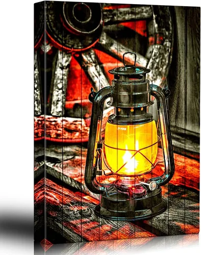 Miniatura 40 de Hermoso paisaje lona Wall Decor, arte moderno, Home Sets, 12" x 18