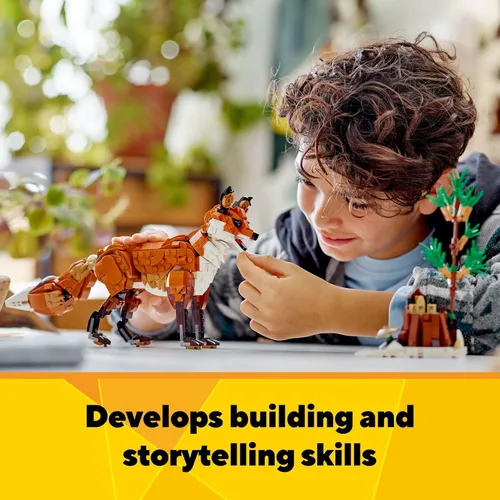 Miniatura 5 de LEGO Creator 31154 - Animales del bosque 3 en 1, juguetes de construcción para niños, niños y niñas, a partir de 9 años, con 3 opciones