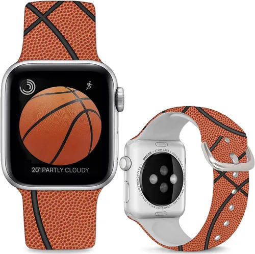 Miniatura 9 de Correas de silicona suaves compatibles con Apple Watch Band de 1.496 in 1.575 in 1.614 in 1.654 in 1.732 in 1.772 in 1.811 in 1.929 in, correa