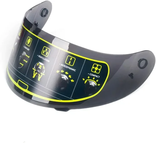 Miniatura 3 de Casco de motocicleta de fibra de carbono Cara completa Motocross Off Road Moto Street Bike Racing Cascos