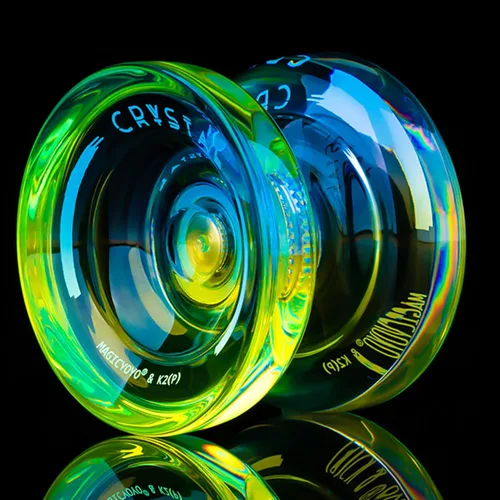 Miniatura 3 de MAGICYOYO Yoyo sensible para niños K2 Crystal, Yoyo de plástico de doble propósito para principiantes, rodamiento de repuesto que no responde