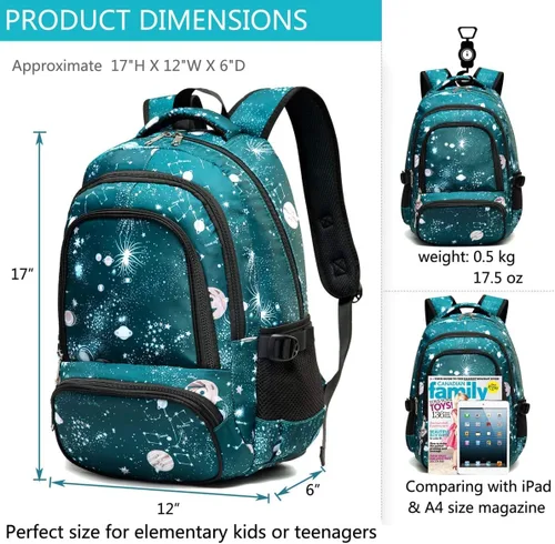 Miniatura 3 de Mochilas para niños y niñas, escuela primaria, jardín de niños