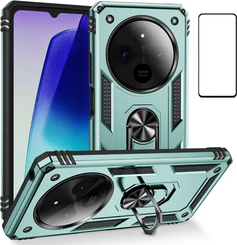Miniatura 39 de Funda para Xiaomi redmi Note 12 Pro Plus 5G con protector de pantalla, soporte delgado protección militar a prueba de golpes Armor Defender Funda