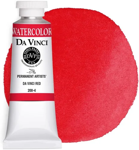 Miniatura 112 de DA VINCI PAINTS Pintura de acuarela para artista profesional, Gamboge (tono), 0.5 fl oz