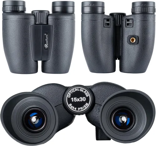 Miniatura 7 de Prismáticos de 15 x 30 para adultos de alta potencia, prismáticos compactos HD impermeables con visión nocturna con poca luz, prisma BAK4