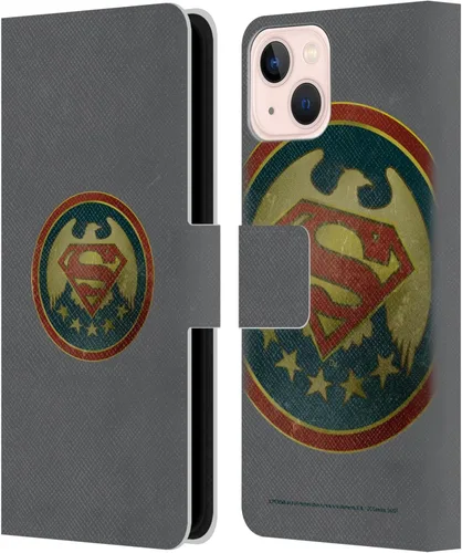 Miniatura 89 de Head Case Designs Funda de piel con licencia oficial de Superman DC Comics con logotipos negros y rojos compatible con Apple iPhone 11
