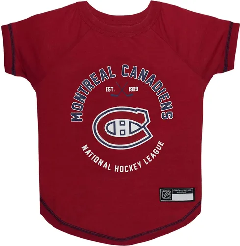 Miniatura 8 de Camiseta NHL de Toronto Maple Leafs para perros y gatos, X-Small. - ¿Eres un fanático del hockey? ¡Haz que tu mascota también sea fanática de la NHL!