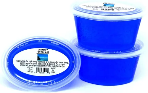 Miniatura 2 de Peel, MELT and Enjoy - Paquete de 3 unidades de gel de aroma fresco que elimina el olor de aire fresco y suave para calentadores y quemadores
