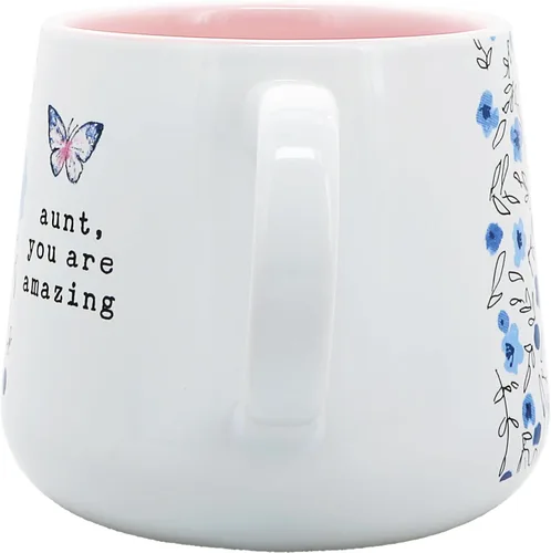 Miniatura 4 de Pavilion Gift Company - Aunt, you are amazing - Taza de cerámica de 18 onzas, regalo del día de la madre, taza de café para tía, 1 unidad