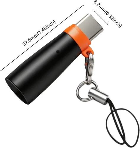 Miniatura 2 de Encendedor Eléctrico USB-C. Resistente al Viento y al Agua. Alimentado por Teléfono o Banco de Energía, mini, Ligero, Activado al Conectarse a una