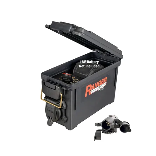 Miniatura 10 de Innovative Products of America #9101 Light Ranger MUTT (Estilo de Pinza de 7 Vías con Adaptador) Probador de Remolque