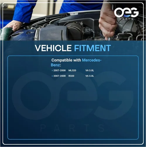 Miniatura 4 de Piezas de OEG nuevo alternador compatible con Mercedes Benz R320 V6 3.0L 07-08, GL320 V6 3.0L 2007, ML320 3.0L 07-09 6421540302 6421540502