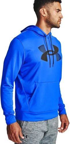 Miniatura 2 de Under Armour - Sudadera de polar con capucha para hombre con logotipo grande