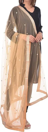 Miniatura 2 de Indian Hawker Dupatta Chunni Dupatta - Red para mujer