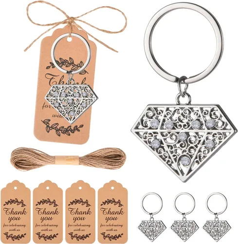 Miniatura 11 de 24 llaveros de mariposa con diseño de mariposa para despedida de soltera, llaveros con forma de mariposa para invitados de boda, fiesta, baby