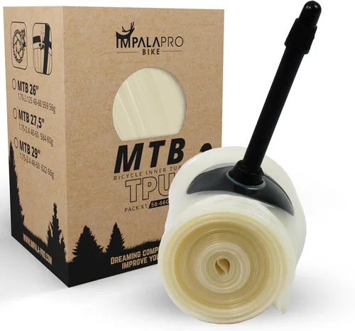 IMPALAPRO Tubo interior de TPU para bicicleta de montaña, 26-29 pulgadas, 1.75-2.4 pulgadas de ancho, válvula Presta de 1.772 in 1 pieza 27.5''