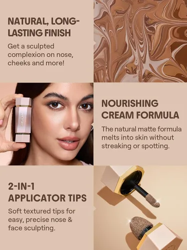 Miniatura 5 de SHEGLAM Precision Sculpt Liquid Contour Duo-Brown Sugar