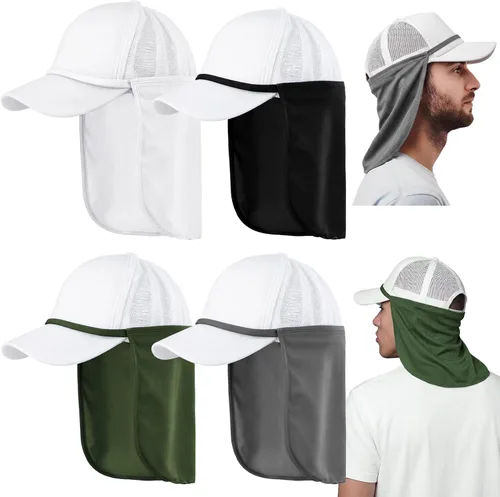 Miniatura 16 de Tatuo Polaina unisex para el cuello, protección solar, protección solar, multifuncional, 2 en 1, cubierta facial para deportes al aire libre, pesca