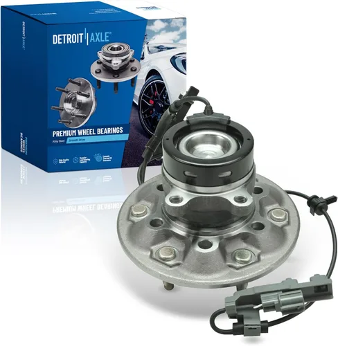 Miniatura 118 de Detroit Axle - Buje de cojinete de rueda delantera para Chevy Captiva Sport Equinox Pontiac Torrent Saturn Vue Suzuki XL-7 Cojinete de rueda
