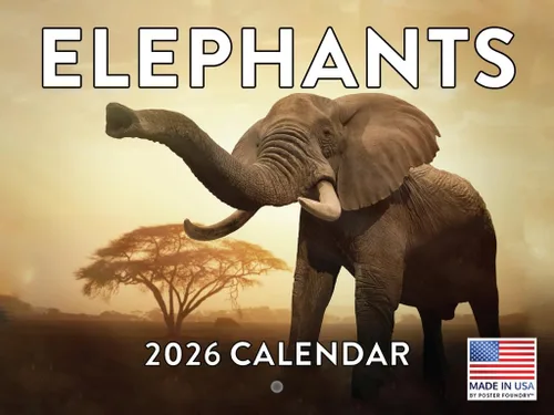 Miniatura 78 de Calendario alpaca 2026, calendario mensual de pared de 12 meses Hecho en Estados Unidos.