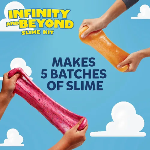 Miniatura 6 de Elmer's Infinity and Beyond Slime Kit con personajes de Toy Story, suministros de slime, pegamento de color, slime esponjoso, kit de 10 piezas