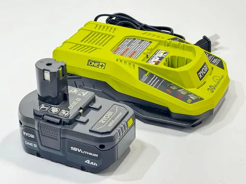 Miniatura 8 de Ryobi Batería de iones de litio P108 One+ 18V 4.0AH y cargador de batería de iones de litio P117 One+ Dual Chemistry y NiCad