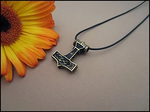 Miniatura 6 de Thors Hammer Necklace Pendant - Mjölnir Viking Norse Thor Hammer Pendant Viking Jewelry - Thor Necklace - Thor Gifts for Men - Viking Necklace for