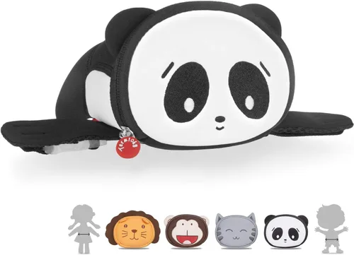 Termichy - Bolsa de cintura para niños, lindo paquete de amigos en 3D, opción de regalo para adolescentes, niños pequeños y niñas, van de viaje,