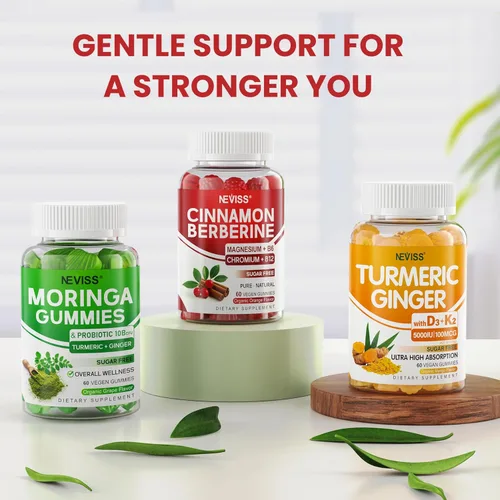 Miniatura 7 de Gomitas de Berberina con Canela de Ceilán 2000mg Sin Azúcar, Suplemento Orgánico de Berberina HCI con Canela de Ceilán, Melón Amargo, Té Verde