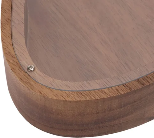 Miniatura 7 de Alcancía con forma de guitarra, madera maciza para decoración del hogar, vista clara, ideal para guardar regalos para el hogar