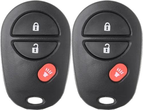ECCPP Llavero remoto de entrada sin llave compatible 2010-2012 para Toyota para Highlander 2.7L, 2010-2012 para Toyota para Highlander 3.5L