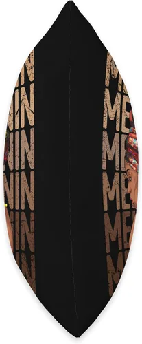 Miniatura 2 de Black History Month Afro Lover Girl Women Black Strong Women Afro Love Melanin - Almohada de niña africana, 16 x 16 pulgadas, multicolor