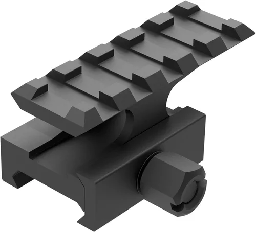 Miniatura 3 de Optics Riser Picatinny Rail Riser for Optic or Red Dot Riser Mount 0.5"/0.83“/1" Height 2.1“ Length 5-Slot