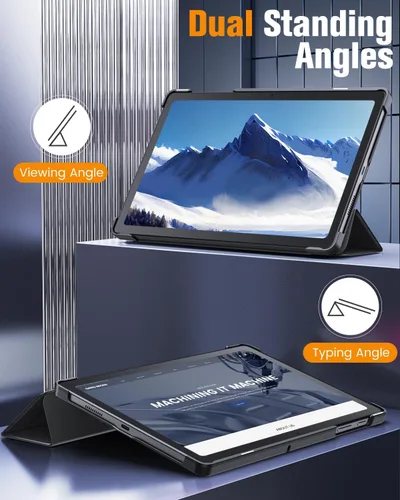 Miniatura 4 de MoKo Funda para tablet T-Mobile Revvl Tab 5G de 10.36 pulgadas, función de activación/apagado automático y protector completo de cuero delgado