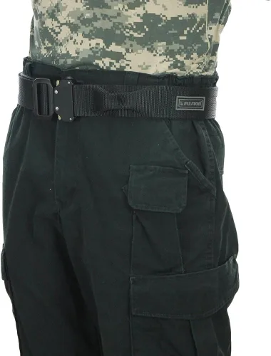 Miniatura 8 de Fusión Tactical Militar Policía Riggers Cinturón Generación II Tipo A Negro Mediano 33-38"1.5" Ancho