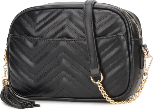 Miniatura 32 de lola mae Bolso bandolera acolchado, bolso de hombro de diseño moderno Shoulder Purse