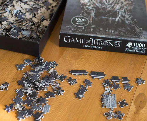 Miniatura 3 de Dark Horse Deluxe Juego de Tronos: Iron Throne Deluxe Puzzle (1000 piezas)