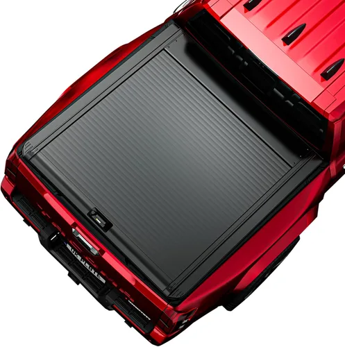 Miniatura 27 de ONINE Cubierta rígida retráctil Pull-Lock-Go para Ford Maverick 2022-2025 con caja de 4.6 pies (54.4 pulgadas), aluminio negro mate, compatible