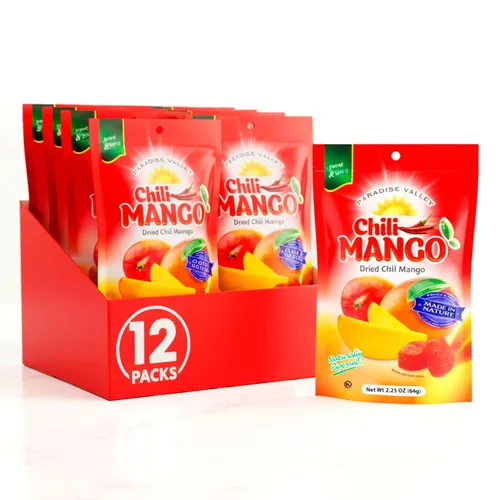 Miniatura 13 de Rebanadas de mango seco sin azúcar, textura deliciosa, suave y jugosa, mango seco con bajo contenido de azúcar, mangos naturalmente madurados