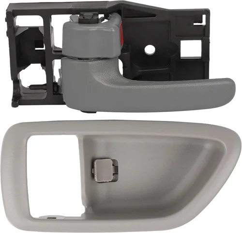 ECCPP Manijas de puerta interiores 2001-2007 para Toyota para Sequoia 2004-2006 para Toyota para Tundra repuesto exterior delantera trasera
