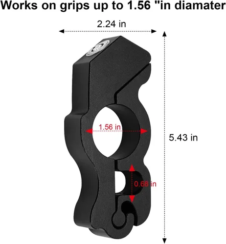 Miniatura 2 de Candados de Motocicleta de Servicio Pesado – Candados Antirrobo de Acelerador y Freno para Motocicleta de Cross, Ciclomotor, Scooter y ATV