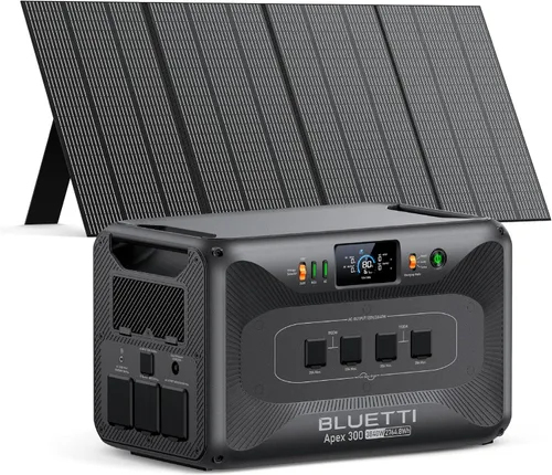 Miniatura 16 de BLUETTI Apex 300 - Estación de energía portátil, generador solar de 2764.8 Wh con batería de reserva con 6 salidas de CA de 3840 W
