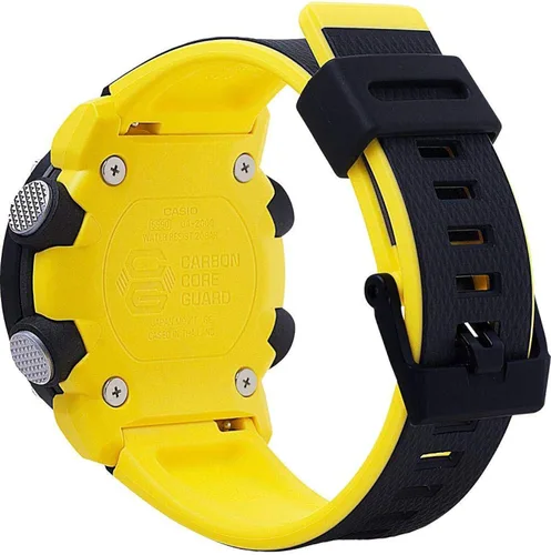 Miniatura 2 de Casio Reloj analógico digital de cuarzo para hombre con correa de resina GA-2000-1A9ER, Pulsera