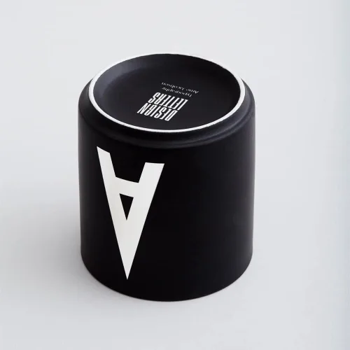 Miniatura 4 de Design Letters Taza de café con inicial A-Z Taza de café de Navidad con monograma para hombres, mujeres, tazas de porcelana de 11 onzas, taza