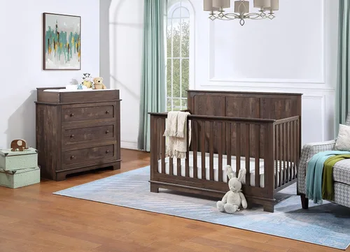 Miniatura 8 de Suite Bebe Grayson - Barnwood rústico para niños pequeños