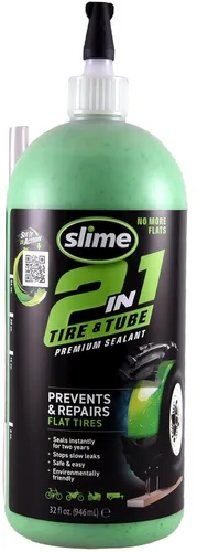 Miniatura 10 de Slime 10207 Sellador de reparación de pinchazos 2 en 1 para neumáticos y tubos, 2 en 1, premium, prevención y reparación, adecuado para todos