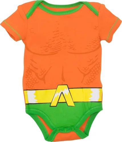 Miniatura 4 de DC Comics Justice League Batman Superman The Flash Baby 5 Pack Costume Bodysuits Newborn to Infant