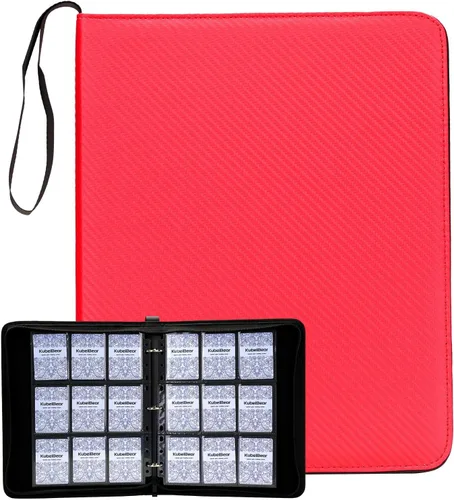 Miniatura 41 de Carpeta de tarjetas – Capacidad 720, tarjetero con cremallera para MTG, tarjetas deportivas y coleccionables – Almacenamiento sin ácidos, duradero
