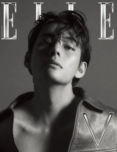 Miniatura 4 de Revista ELLE Coreana Abril 2023 BTS V (Portada B)